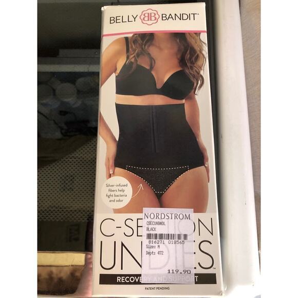 Belly Bandit C Section Recovery and Support Undies Black NEW Medium - Picture 5 of 10